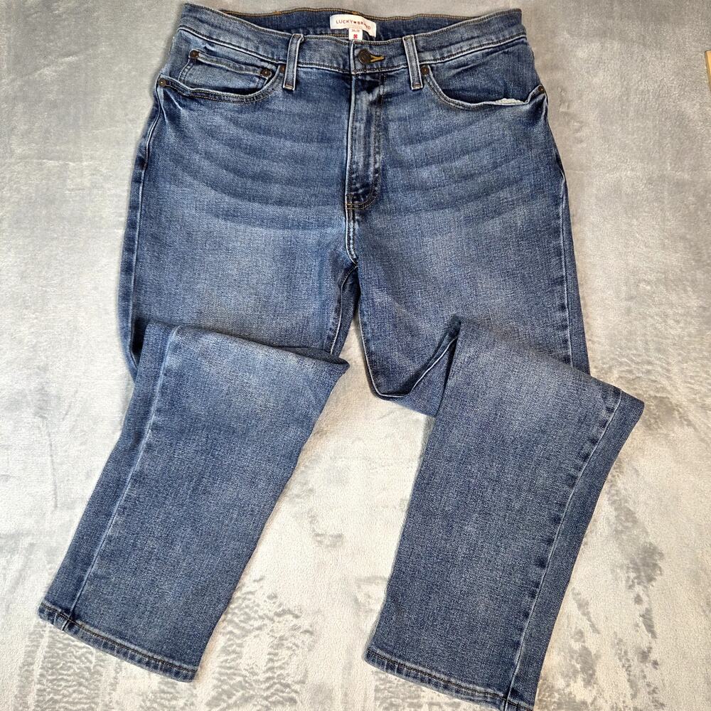 Lucky Brand 121 Slim Straight sz 34x30‎ Men's Jeans Medium wash